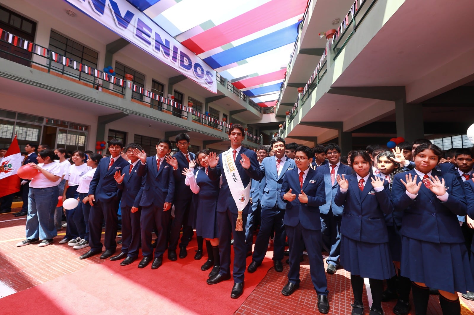 Buen inicio de clases Escuela de Talentos del Callao